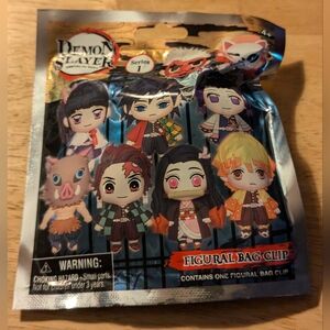Demon Slayer Kimetsu No Yaiba Anime 3D Figural Foam Blind Bag Clip Series 1